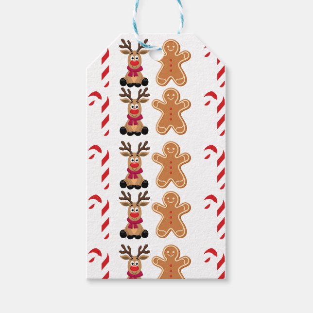 Christmas Themed Gift Tags (Front)