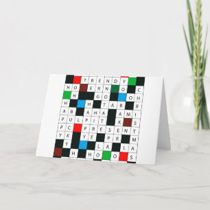 Christmas themed Greeting Card