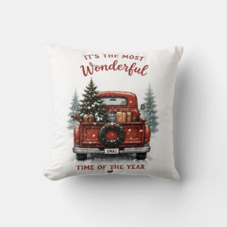 Christmas themed pillow