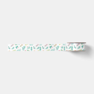 Christmas themed satin ribbon