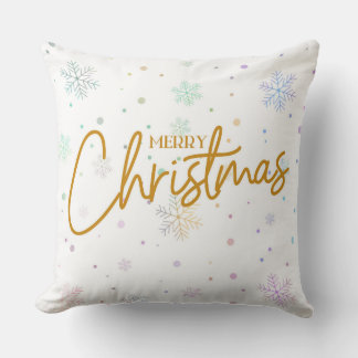 Christmas Themed Square Cushion