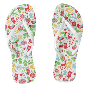 Christmas Themed Thongs