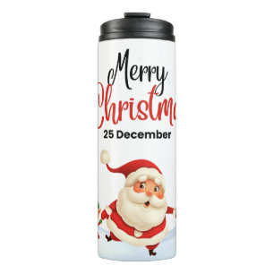 Christmas Thermal Tumbler