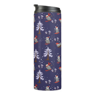 Christmas Thermal Tumbler