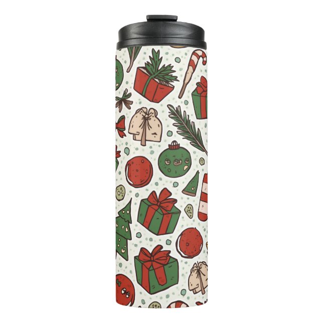 Christmas Thermal Tumbler (Front)