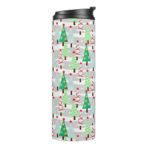 Christmas Thermal Tumbler