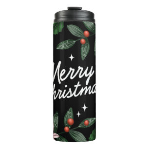 Christmas Thermal Tumbler