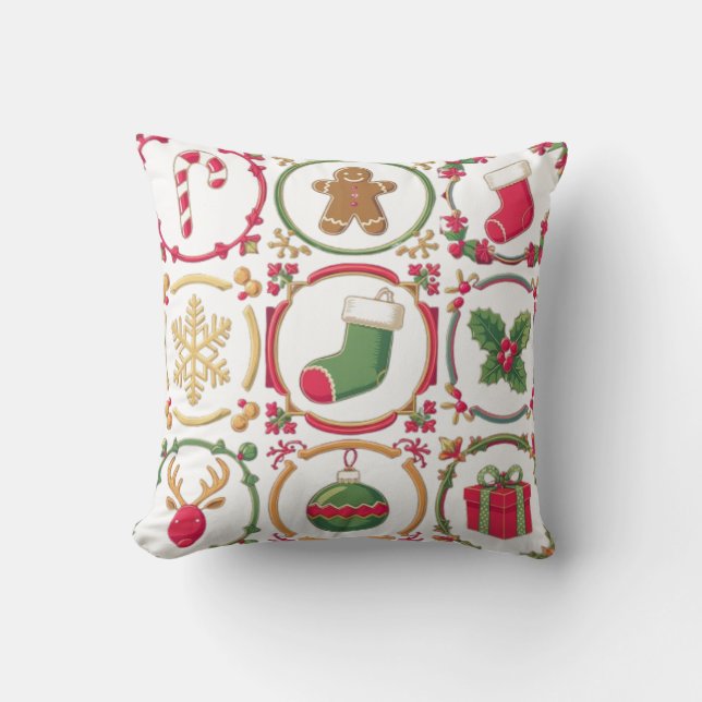CHRISTMAS THINGS CUSHION (Front)