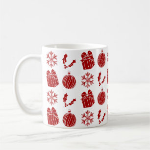 Christmas Things - Snowflake, Holly, Present, and Coffee Mug