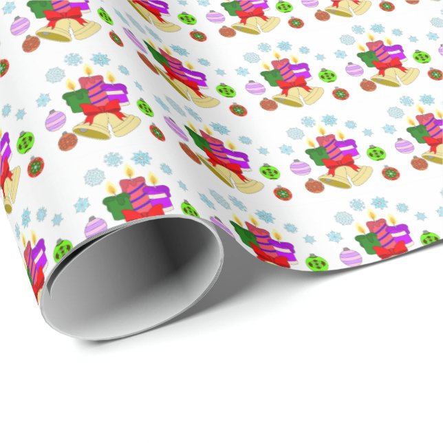 Christmas Things Wrapping Paper (Roll Corner)