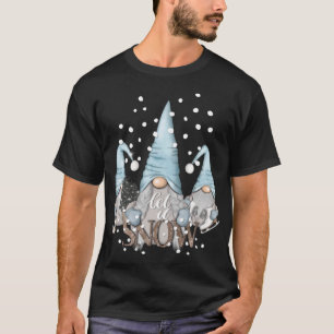 Christmas Three Gnomes Holiday Elves T-Shirt