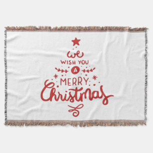 Christmas throw blanket