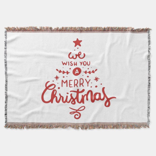 Christmas  throw blanket (Front)