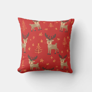 Christmas throw pillow