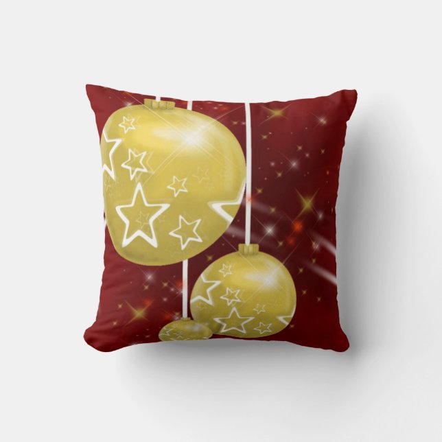 Christmas Throw Pillow (Front)