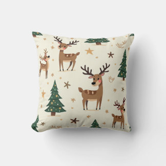 Christmas throw pillow