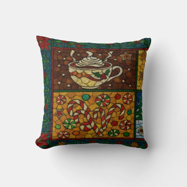 Christmas Throw Pillow (Front)