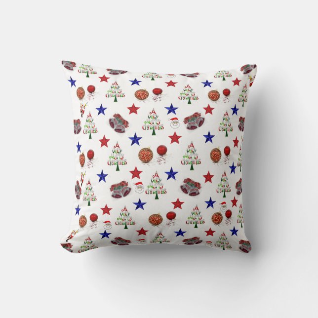 Christmas Throw Pillow (Front)