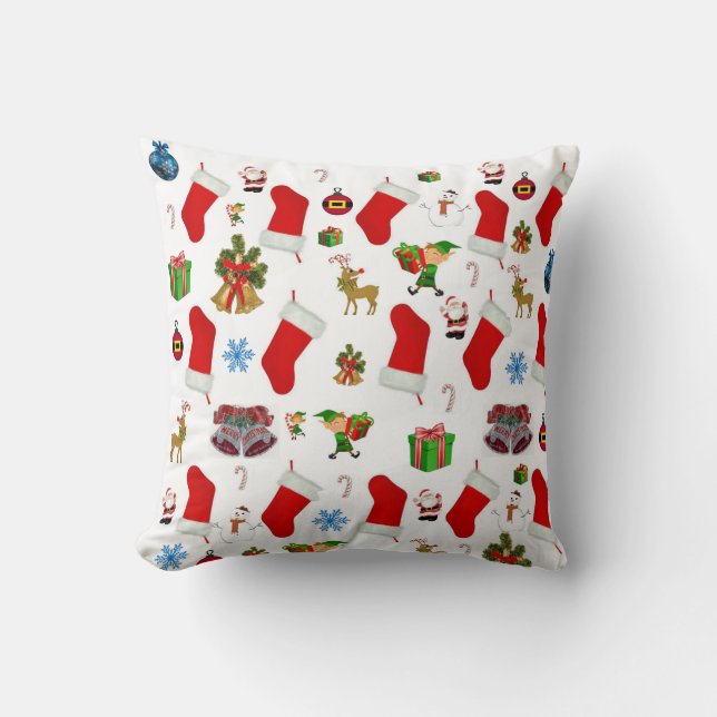 Christmas Throw Pillow (Front)