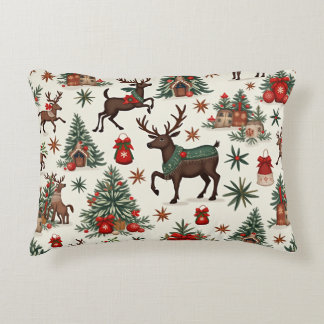 Christmas throw pillow