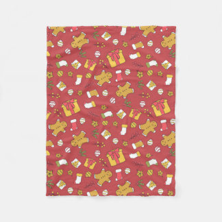 christmas throw pillow fleece blanket