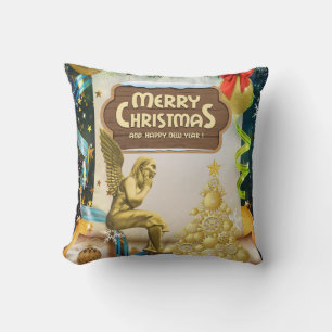 Christmas Throw Pillow Merry Christmas