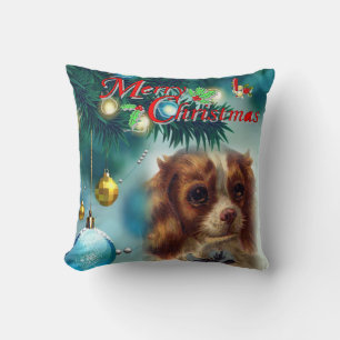 Christmas Throw Pillow, Merry Christmas Cushion