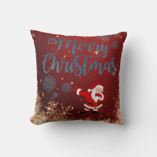 Christmas Throw Pillow, Merry Christmas Cushion