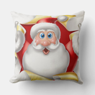 Christmas Throw Pillow/Santa Claus Cushion
