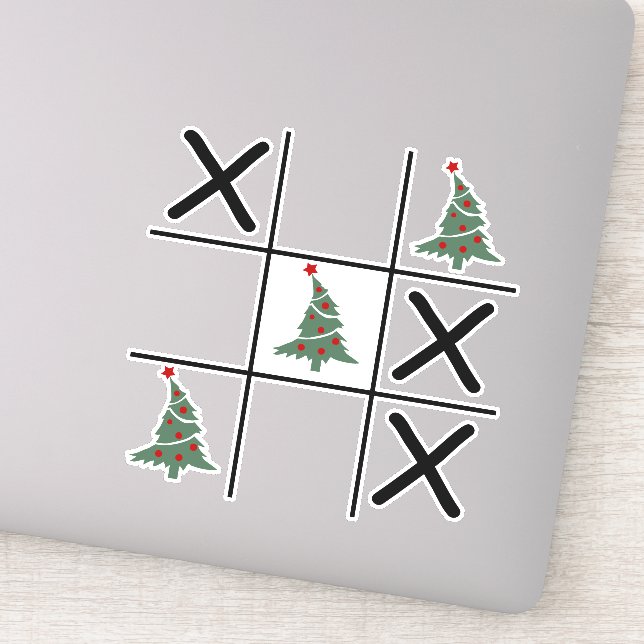Christmas Tic Tac Toe (Detail)