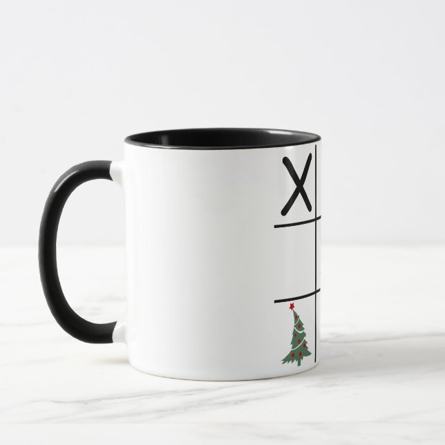 Christmas Tic Tac Toe Mug (Left)