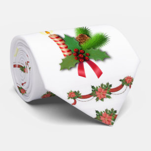 Christmas Tie, Christmas Candle Tie