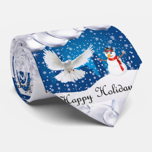 Christmas Tie, Happy Holidays Tie