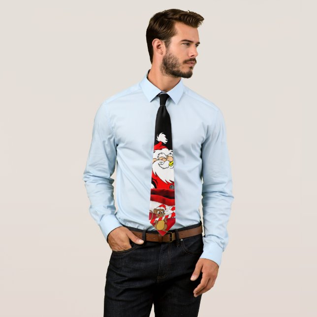 Christmas Tie, Santa Tie (In Situ)