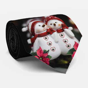 Christmas Tie, Snowman Tie