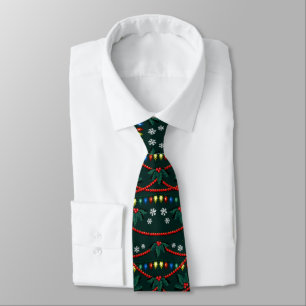 Christmas Ties Christmas Tree Holiday Neckties