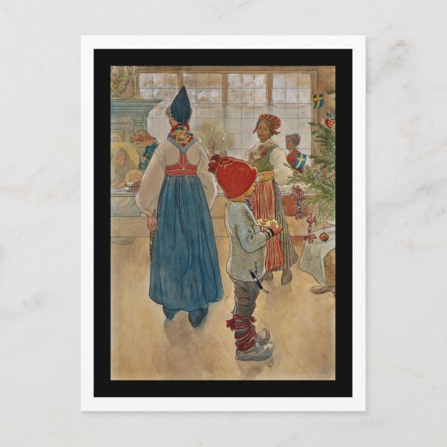 Christmas Time Again NEW Holiday Postcard (Front)