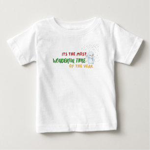 christmas time design baby T-Shirt