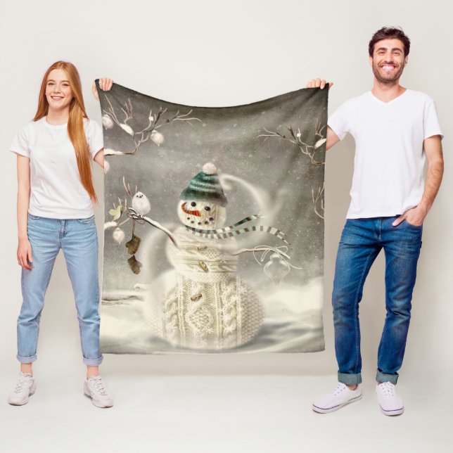 Christmas Time Fleece Blanket (In Situ)