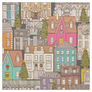christmas time iron multi fabric