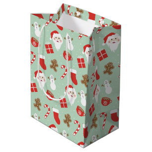 Christmas Time   Medium Gift Bag