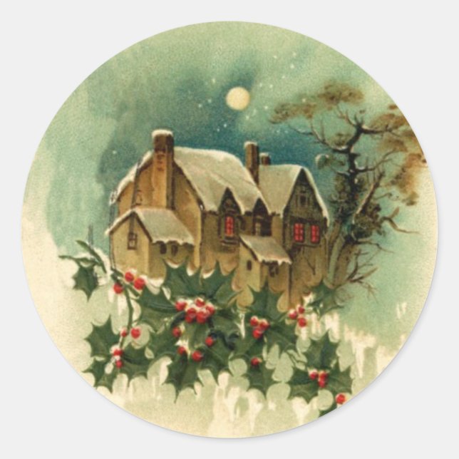 Christmas Time Sticker (Front)