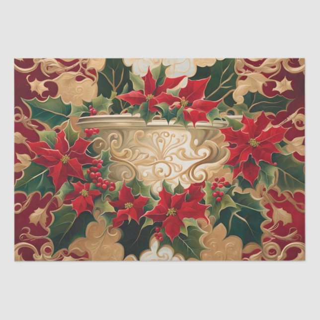christmas time tissue paper (Front)