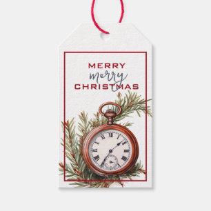 CHRISTMAS TIME! VINTAGE WATCH CHRISTMAS GIFT TAGS