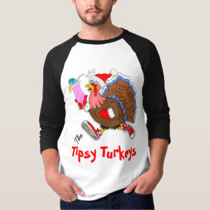 Christmas Tipsy Turkey - Post-Run T-Shirt