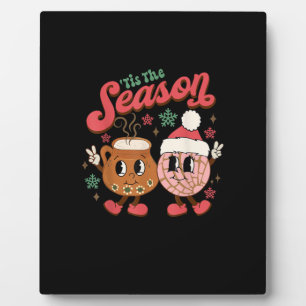 Christmas Tis The Season Mexican Concha Pan Dulce  Plaque