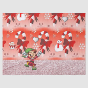 Christmas Tissue Paper, Elf Tissue Paper