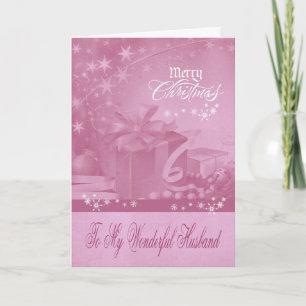 Christmas To Husband Greeting Card