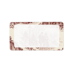 Christmas Toile Add Labels 2 – Christmas Market