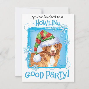 Christmas Toller Invitation